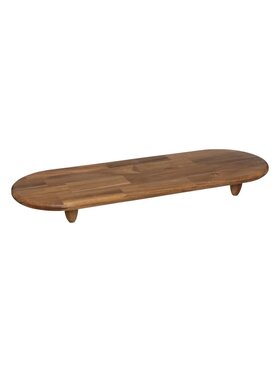 MIAhome MIAhome Deska do serwowania przekąsek, akacja, 70x25cm Czarny