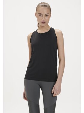 Athlecia Athlecia Koszulka techniczna Julee Seamless Czarny Regular Fit