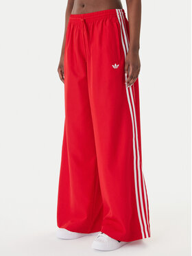 adidas adidas Teplákové kalhoty Firebird Adilenium KD6299 Červená Regular Fit