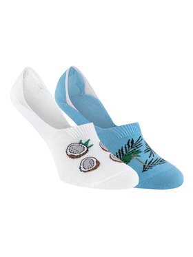 Spox Sox Spox Sox Skarpety stopki unisex Stopki no-show Kokosy Kolorowy