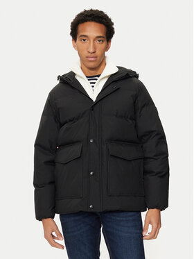 Tommy Hilfiger Tommy Hilfiger Geacă din puf MW0MW37484 Negru Regular Fit