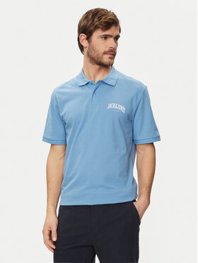 Jack&Jones Jack&Jones Polokošeľa Josh 12247387 Modrá Standard Fit