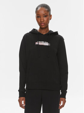 Calvin Klein Jeans Calvin Klein Jeans Felpa Diffused J20J223267 Nero Regular Fit