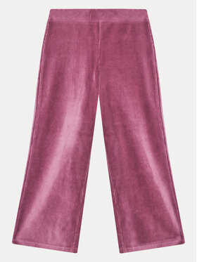 United Colors Of Benetton United Colors Of Benetton Pantaloni din material 4DZBGF01E Violet Wide Leg