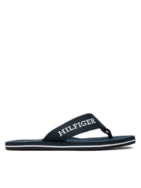 Tommy Hilfiger Tommy Hilfiger Žabky Monotype FM0FM05237 Tmavomodrá
