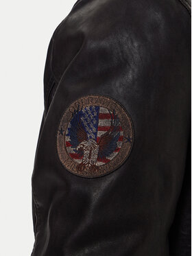 Μπουφάν δερμάτινο Milestone φωτογραφία