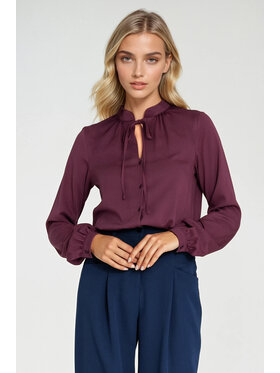 NIFE NIFE Halenka B203 Fialová Regular Fit