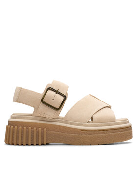 Clarks Clarks Сандали Evamar Wish 26181202 Бежов