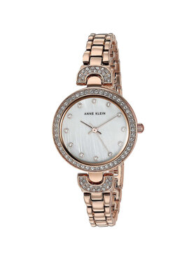 Anne Klein Anne Klein Zegarek AK-3464MPRG Różowe złoto