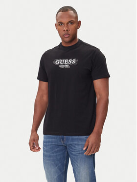 Guess Guess Тишърт M5BI05 I3Z14 Черен Regular Fit