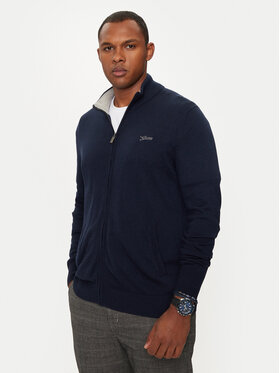 Guess Guess Kardigan M4YR03 Z3052 Granatowy Regular Fit