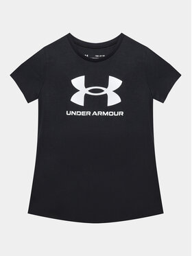 Under Armour Under Armour Marškinėliai Ua Sportstyle Logo Ss 1361182 Juoda Loose Fit