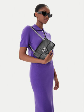 PINKO PINKO Torbica Love One Light Mini Al 25-26 PLTT 106173 A2JC Crna