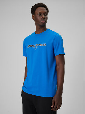 4F 4F T-Shirt BRAND CODE Niebieski Regular Fit