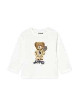 Mayoral Mayoral Блуза 2058 Бял Regular Fit