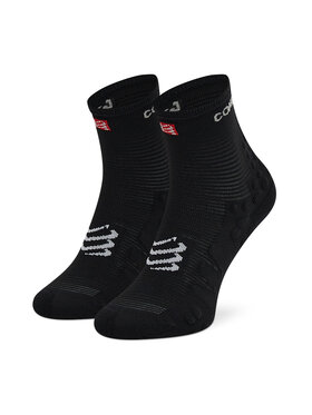 Compressport Compressport Дълги чорапи unisex Pro Racing Socks V3.0 Run High RSHV3-9999 Черен