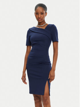 Rinascimento Rinascimento Rochie cocktail CFC0122560003 Bleumarin Regular Fit