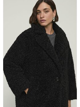 Fiorella Rubino Fiorella Rubino Cappotto 0005L000050N033 Nero Over Fit