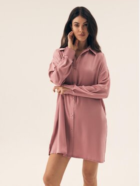 Esotiq Esotiq Nočná košeľa 42651 Ružová Regular Fit