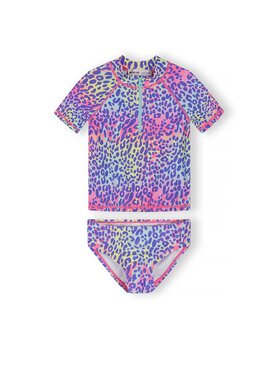 minoti minoti Strój kąpielowy 30SWIM174 Fioletowy