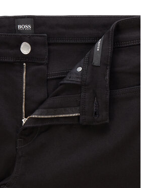 Boss Jeans Hlače Charleston 50437952 Črna Extra Slim Fit