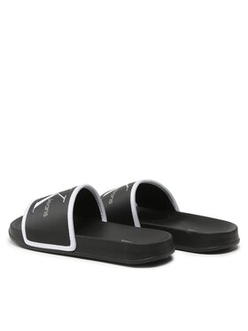 Calvin Klein Jeans Natikače Logo Pool Slide V3B0-80630-1172 S Crna