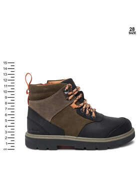 Clarks Gležnjarji Lorcam Hike O. 26178387 Khaki