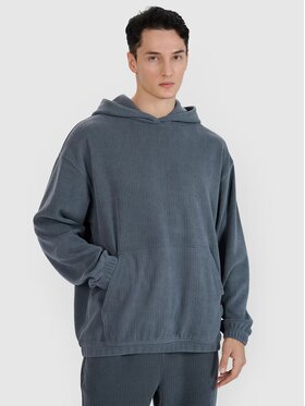 4F 4F Felpa 4FRSS25TSWSM2181-22S Nero Oversize