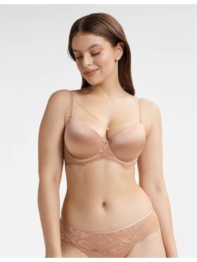 Esotiq Esotiq Biustonosz push-up 40482 Złoty