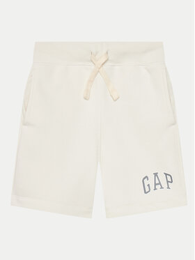 Gap Gap Спортивні шорти 875152-04 Écru Regular Fit