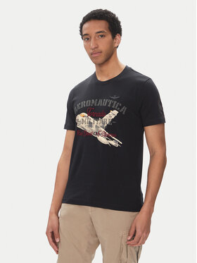 Aeronautica Militare Aeronautica Militare Tricou 251TS2406J641 Bleumarin Regular Fit