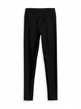 4F 4F Legginsy BLOOM MODE Czarny Slim Fit