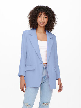 ONLY ONLY Sako Lana-Berry 15245698 Modrá Regular Fit