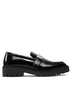 Calvin Klein Jeans Calvin Klein Jeans Loaferice Flatform Shoe Driver Hdw YW0YW01657 Crna