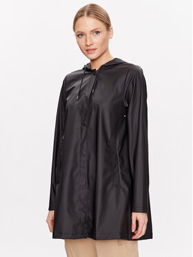 Rains Rains Дощовик 18050 Чорний Regular Fit