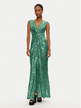 Rinascimento Rinascimento Rochie de seară CFC0121922003 Verde Regular Fit