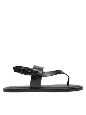Max Mara Max Mara Sandále Thongstitch 24145210126 Čierna