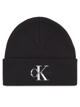 Calvin Klein Jeans Calvin Klein Jeans Čepice Monologo Embro Beanie K60K611254 Černá