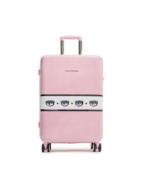 Chiara Ferragni Chiara Ferragni Veliki tvrdi kofer 75SB0LA2 Ružičasta
