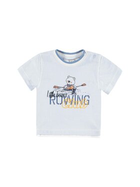 Kanz Kanz T-Shirt 1632413-3018 Błękitny Basic Fit