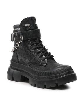 KARL LAGERFELD KARL LAGERFELD Botki KL43555 Czarny