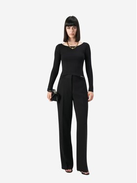 Guess Guess Pantaloni JOANDRA PERFECT PANT Nero Regular Fit