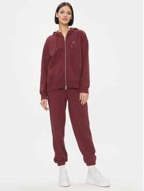 Gant Spodnji Del Trenirke Rel Shield 4204921 Bordo Rdeča Relaxed Fit