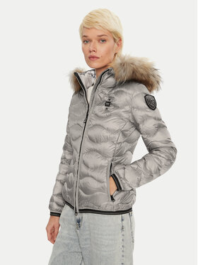 Blauer Blauer Daunenjacke 24WBLDC03048 Grau Regular Fit