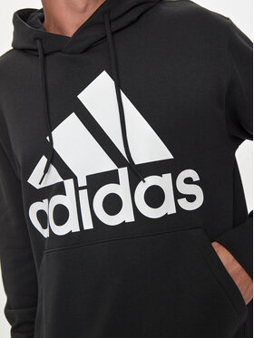 Adidas Jopa Essentials French Terry Big Logo Hoodie IC9363 Črna Regular Fit