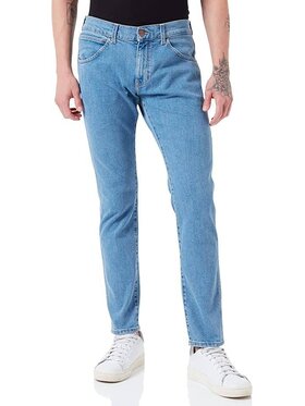 Wrangler Wrangler Jeansy BRYSON Niebieski Skinny Fit
