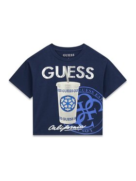 Guess Kids Guess Kids Tank top 181507 Niebieski Classic Fit