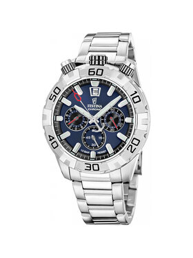Festina Festina Zegarek F20743-1 Srebrny