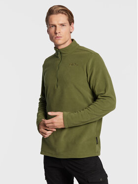 Jack Wolfskin Jack Wolfskin Fleecejacke Taunus 1709522 Grün Regular Fit