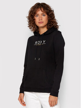 Roxy Roxy Bluză Day Breaks Brushed ERJFT04483 Negru Regular Fit